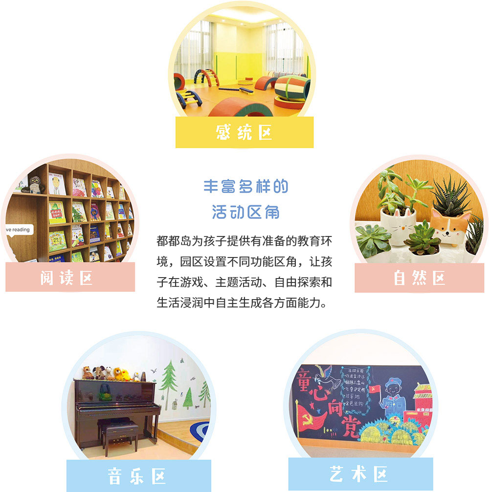 丰富多样的活动区角 丰富多样的活动区角